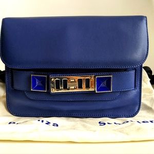 Proenza Schouler PS11 mini classic in cobalt